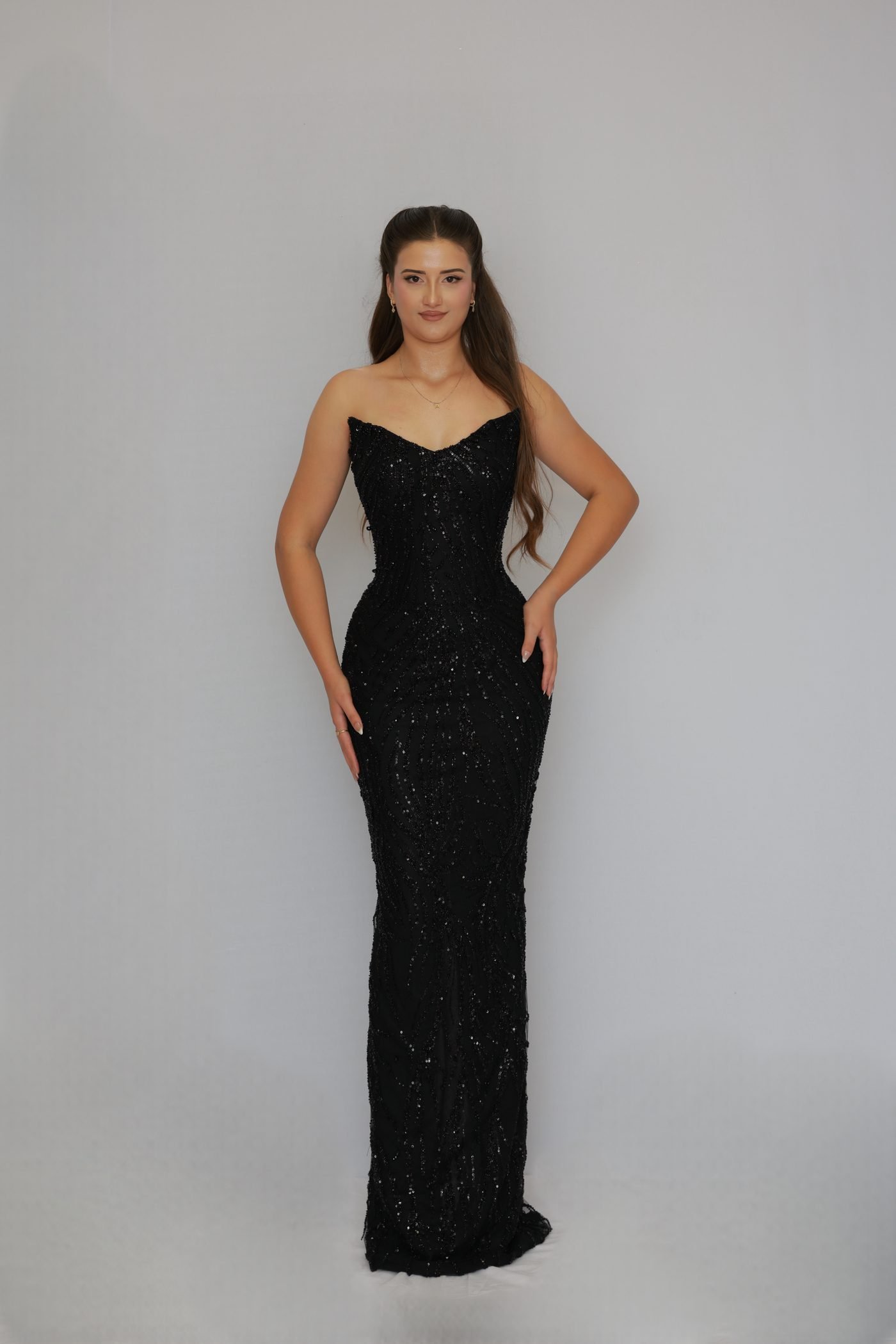 Onyx Sirène — Denisa Zariqi Onyx Sirène gown by Denisa Zariqi